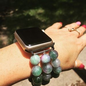 iWatch Gemstone Bracelet Apple Watch Fluorite Band